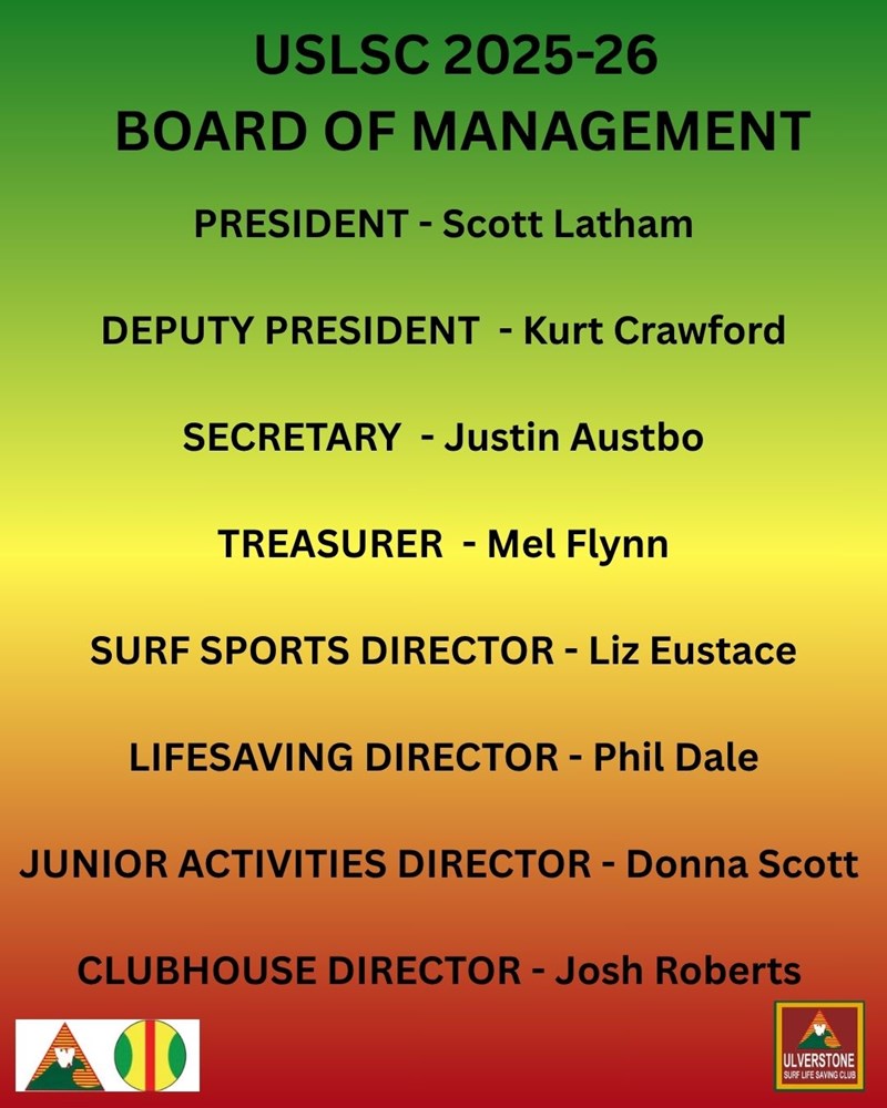 USLSC 2025-26 Board of Management