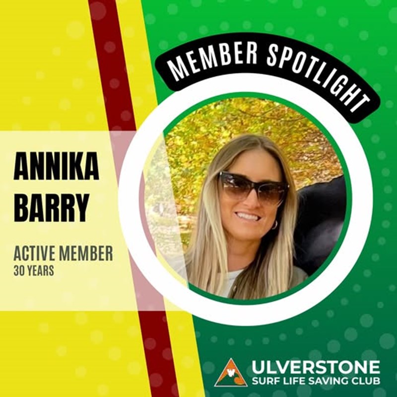 Member Spotlight - Annika Barry